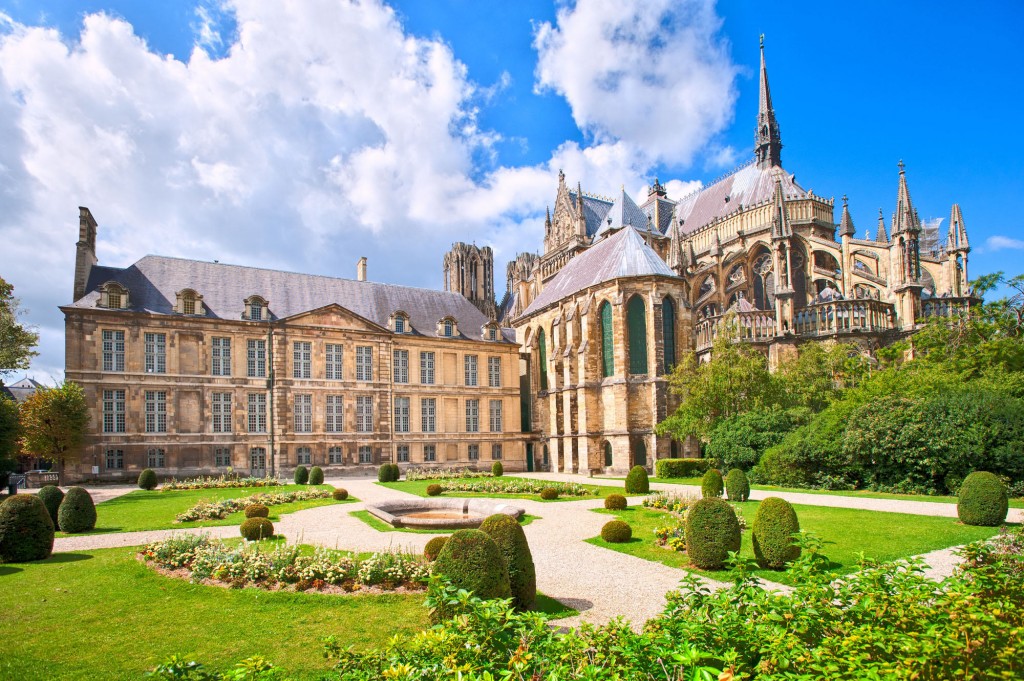 France, Champagne region, Cathedral of Reims