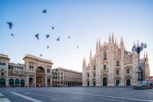 A stunning view of Milan's Cathedral