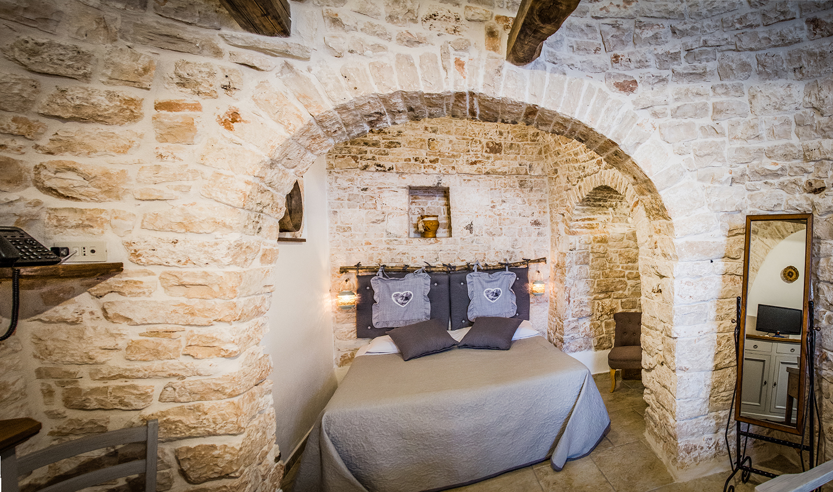 Italy  Puglia  Alberobello  Trulli Central Accommodation     Ormina Tours