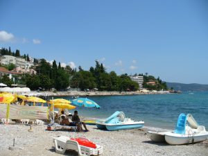 Paddle boats at Herceg Novi 