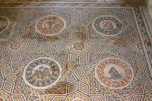 Villa Romana del Casale, Fruit Mosaic