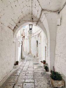 Walk through the whitewashed town of Ostuni