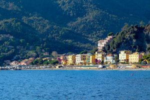 Monterosso al Mare from the water, Cinque Terre, Italy