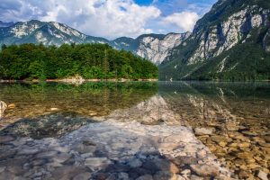 Lake Bohinj closely rivals the beauty of Lake Bled