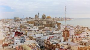 The cityscape of Cádiz
