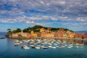 The Bay of Silence in Liguria, Italy