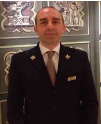 Fabio Menta Les Clefs d’Or Italia Concierge, Hotel L’Orologio, Florence 