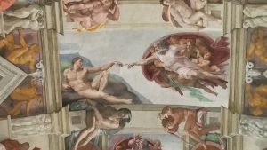 The Creation of Adam in the Sistine Chapel, Vatican City