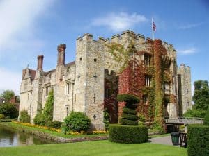 Hever Castle Gardens, Kent, England