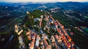 San Marino - aerial view