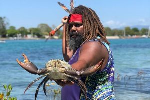 Learn from a local Indigenous crabber - photo curtesy of Pot to Plate