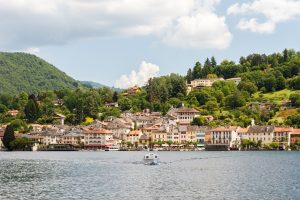 Lakeside towns on Lake Orta