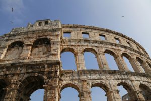 The Roman Amphitheatre of Pula