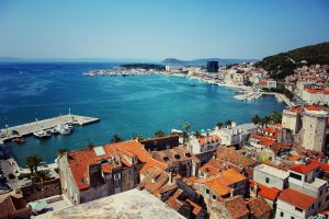 View over the rooftops of Split