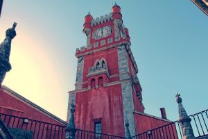 Fabulous colours adorn Pena Palace