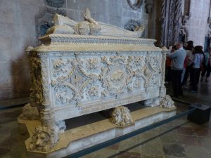 The Tomb of da Gama in Jerónimos Monastery