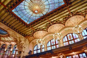 The Palace of Catalan Music has stunning details