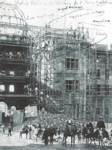 Building works of the Hotel Alhambra Palace