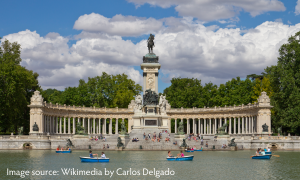 Buen Retiro in Madrid, Spain