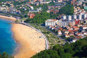 Ondarreta Beach, La Concha Bay, San Sebastian