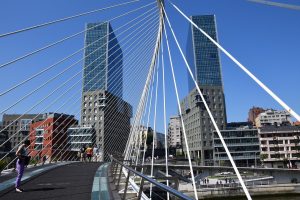 Bilbao's Zubizuri Bridge