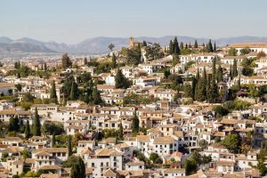 The skyline of Granada
