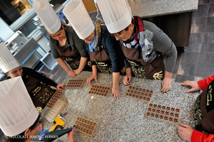 Chocolate making at the Parisian Chocolate Museum