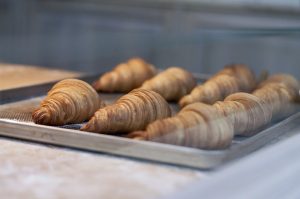 Scrumptious French croissants