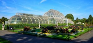 The glass house at Kew Gardens