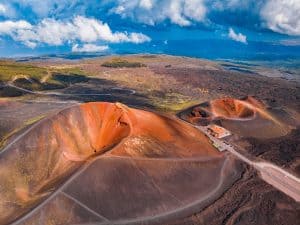 Mt Etna volcano, Sicily