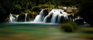 The amazing waterfalls at Krka National Park, Croatia