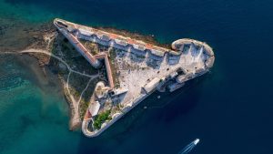 St. Nicholas Fortress in Šibenik, Croatia