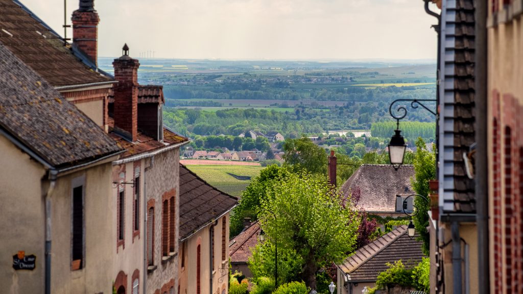 Amazing views from the village of Hautvillers, France
