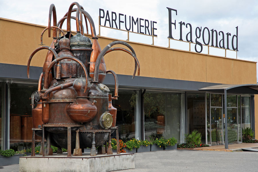 The Perfumerie Fragonard factory in Èze, France (Image from their website)