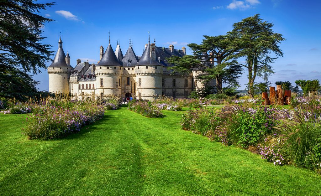 Chaumont-sur-Loire castle in the Loire Valley.