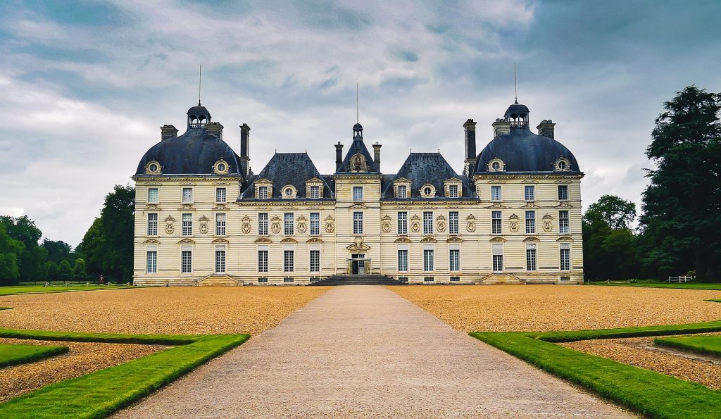 Cheverny Chateau in the Loire Valley, France