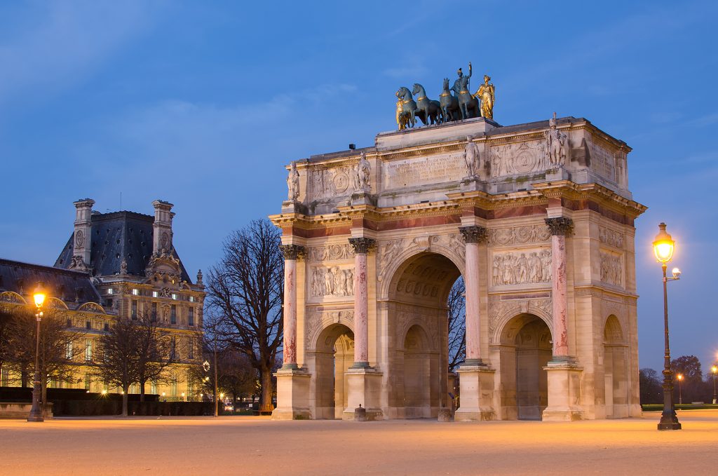 Arc de Triomphe, Paris, France