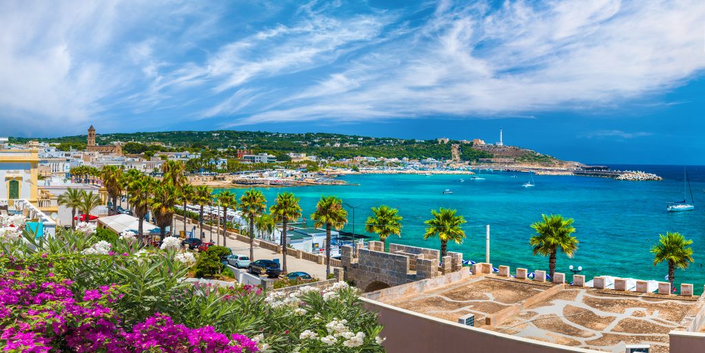 View of Santa Maria di Leuca, Puglia. Italy.