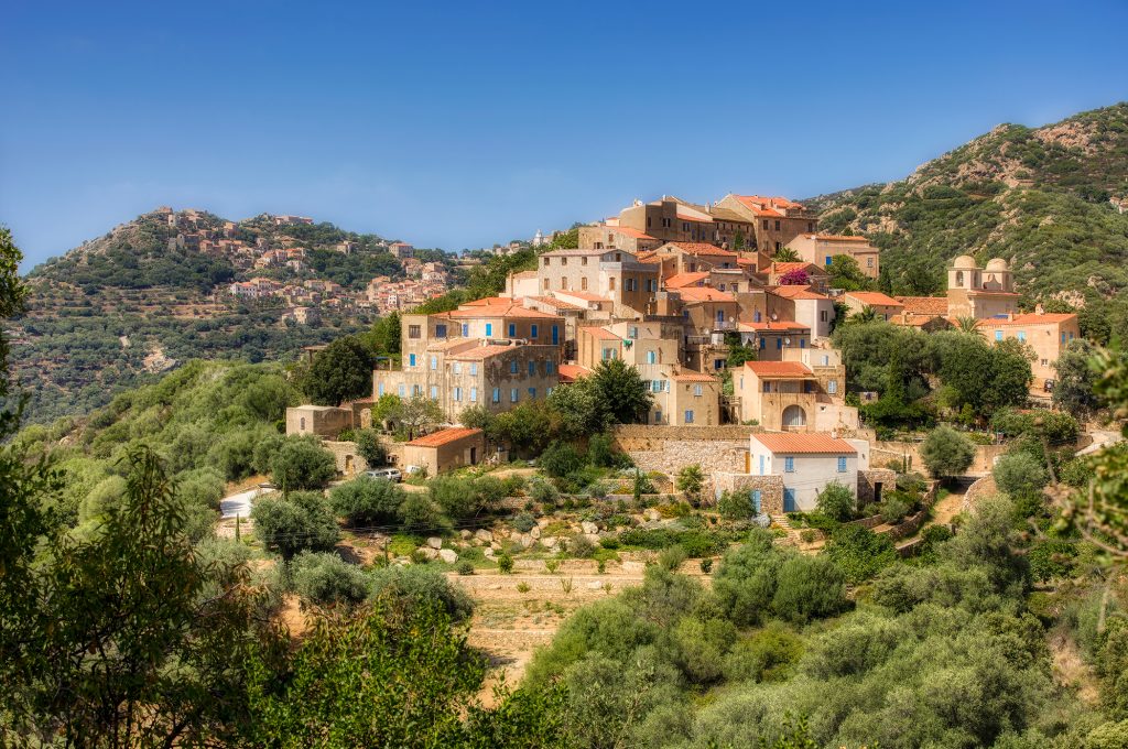 The Beautiful Village of Pigna on the Artisan's Route