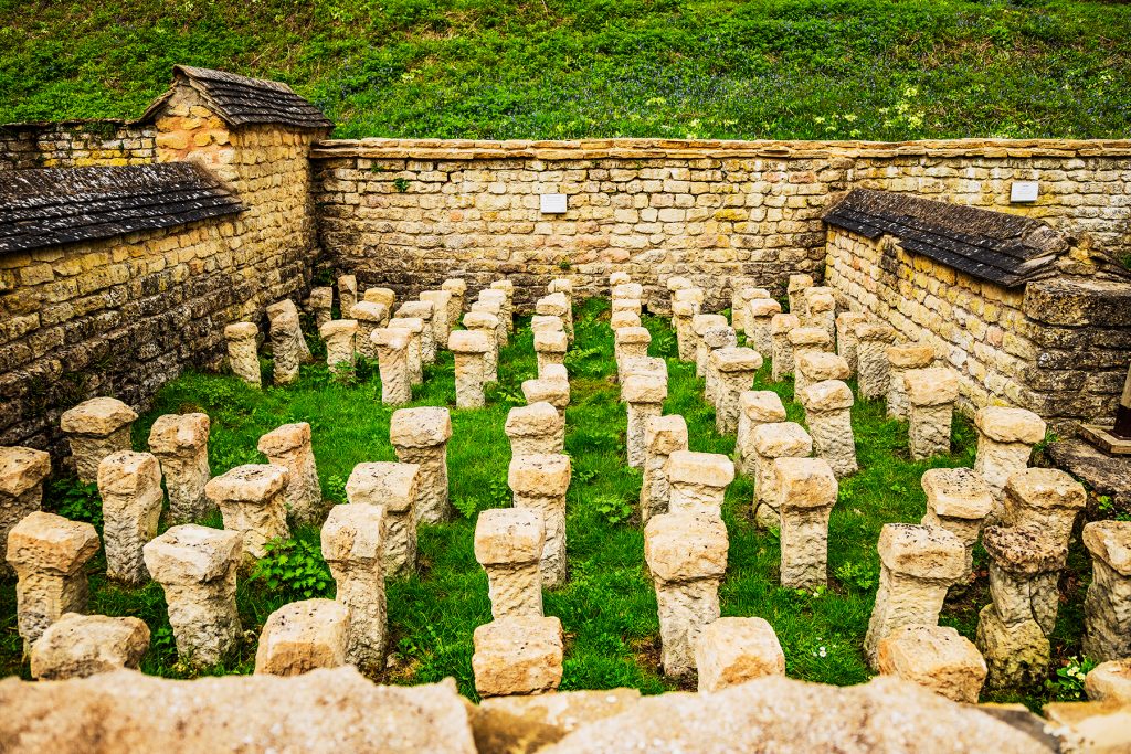 Chedworth Roman Villa is one of the largest Roman villas in Britain.