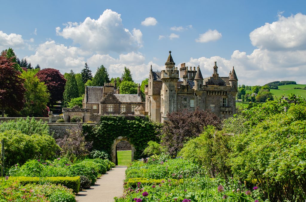 An old enchanted palace house, Abbotsford