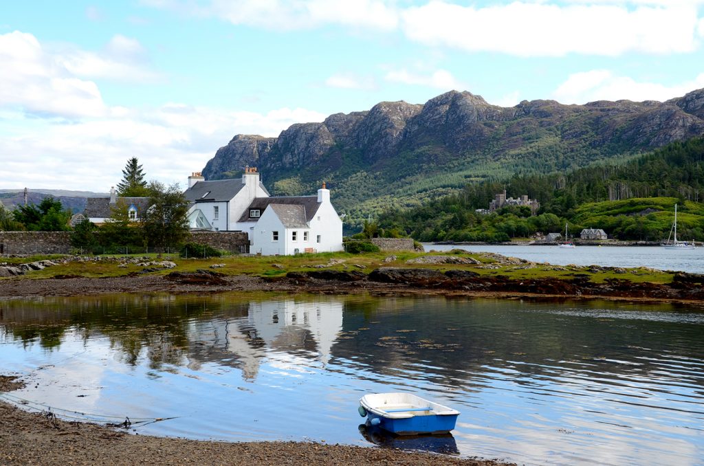 The bay at Plockton, Scotland (the setting for the television series Hamish Macbeth with Robert Carlyle)