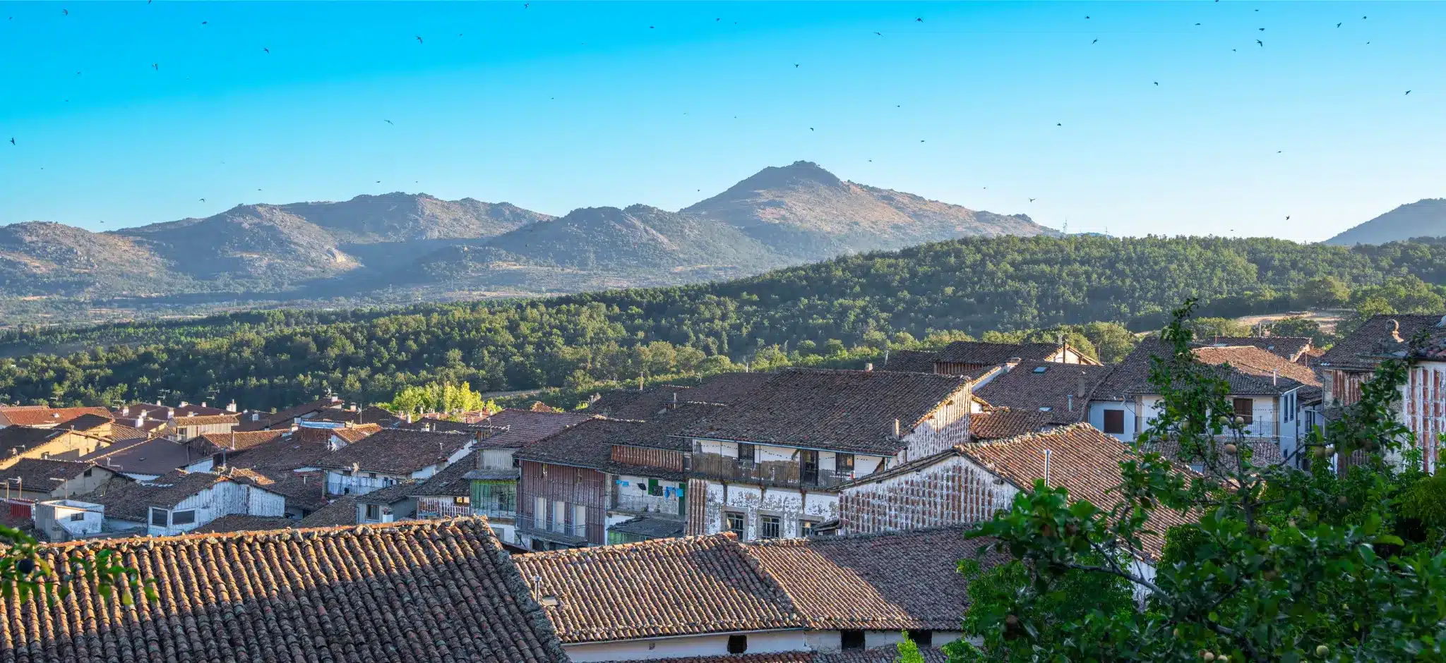 Mountain views from Candelario Castile and León