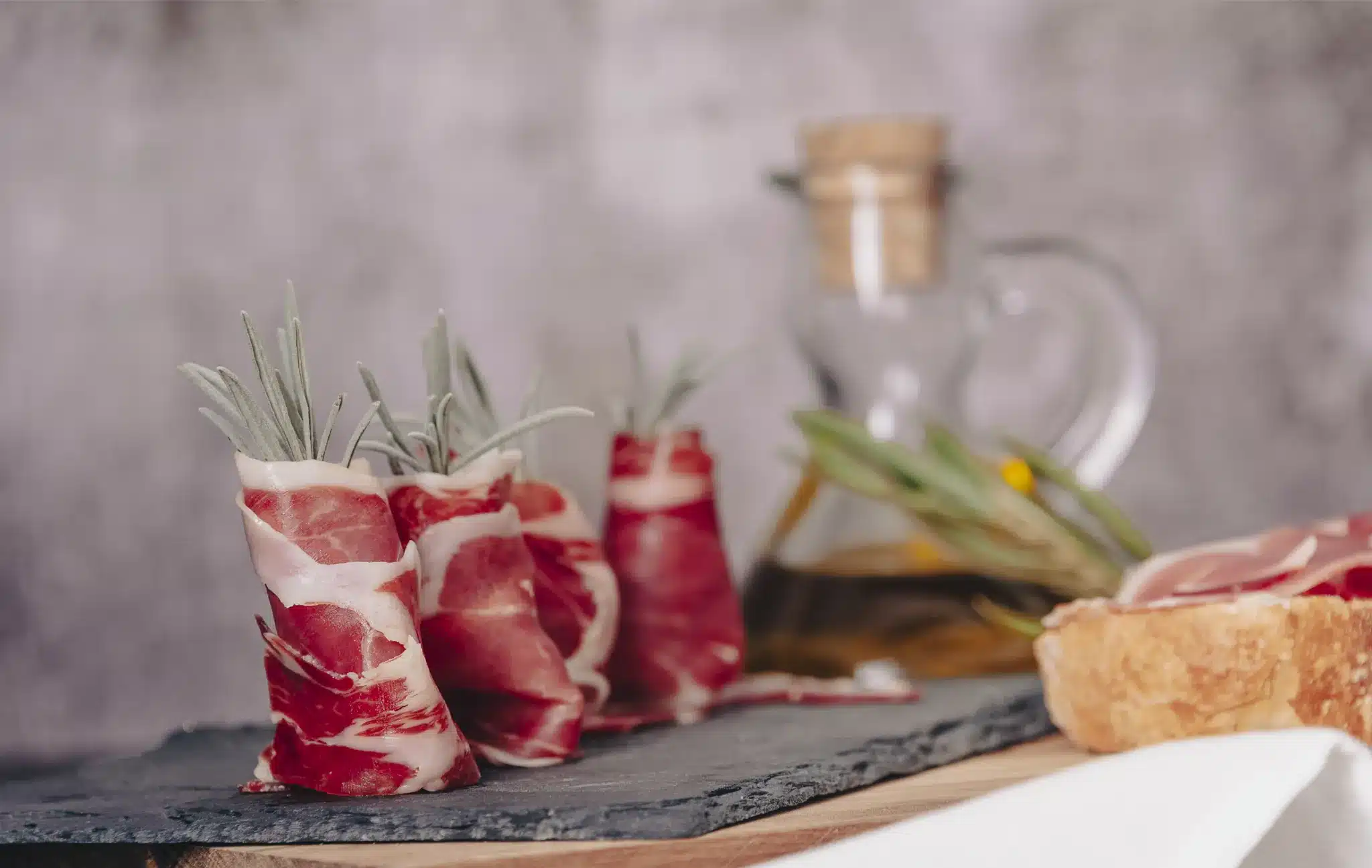 Traditional ham curing Guijuelo Spain
