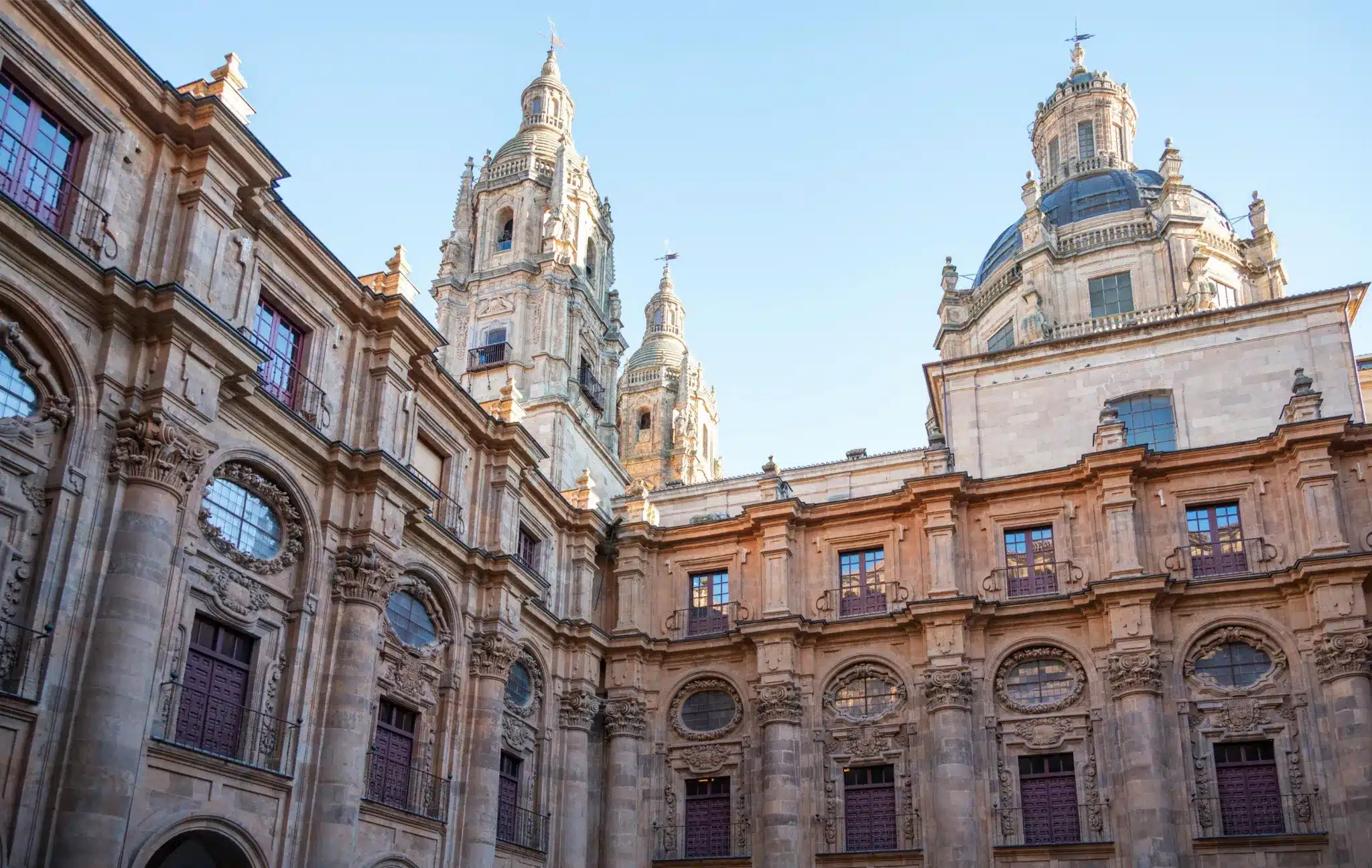 Historic courtyard University of Salamanca