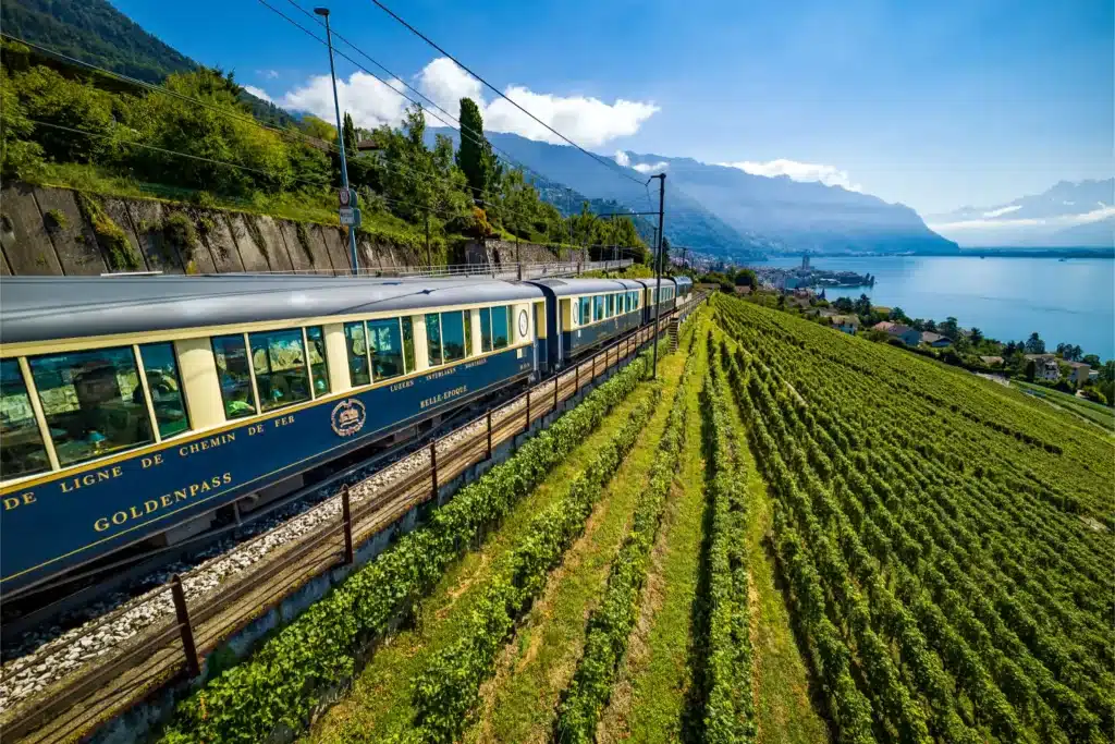 Chocolate Train Broc - Montreaux, from Geneva hidden places in Switzerland